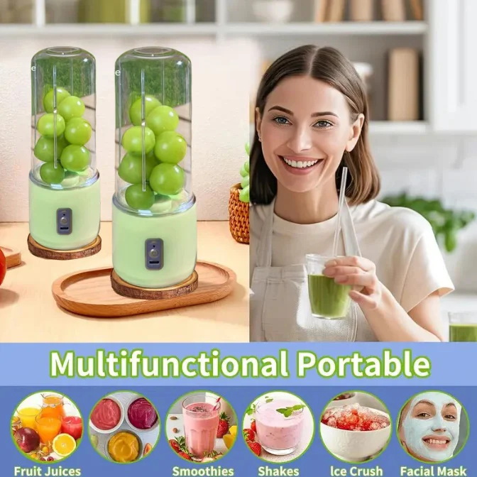 

1pc Blender-multifunctional rechargeable juicer, suitable for making milkshakes and healthy drinks.