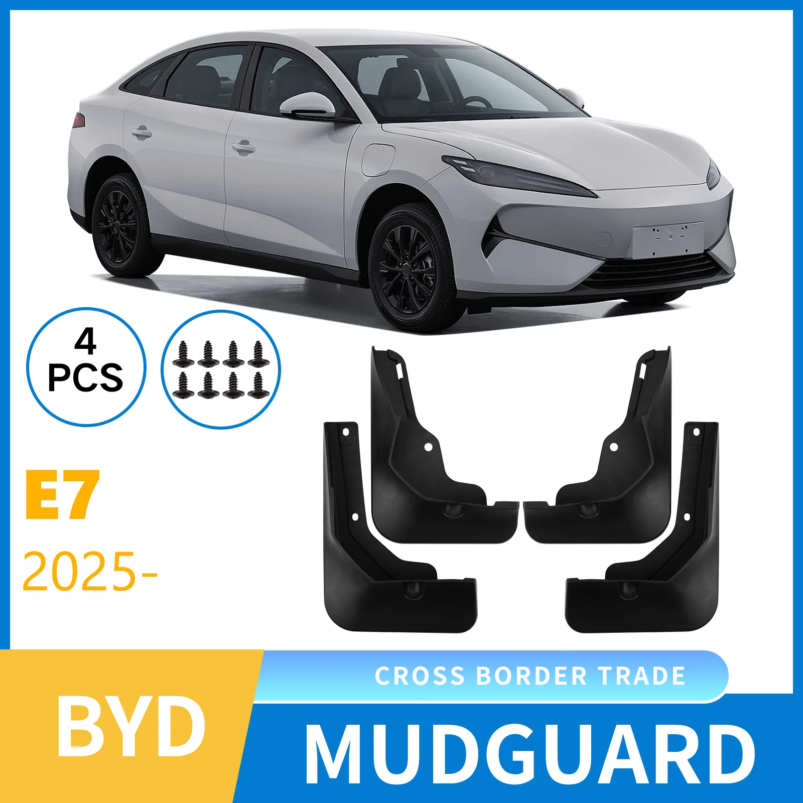 

Fenders For BYD BYD E7 2025 car tire mudguard outer decoration modification products