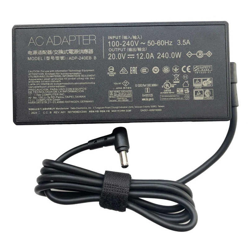 

S+20V 12A 240W AC Power Adapter For ASUS ROG Zephyrus G14 GA402 GA402XY GA402XZ