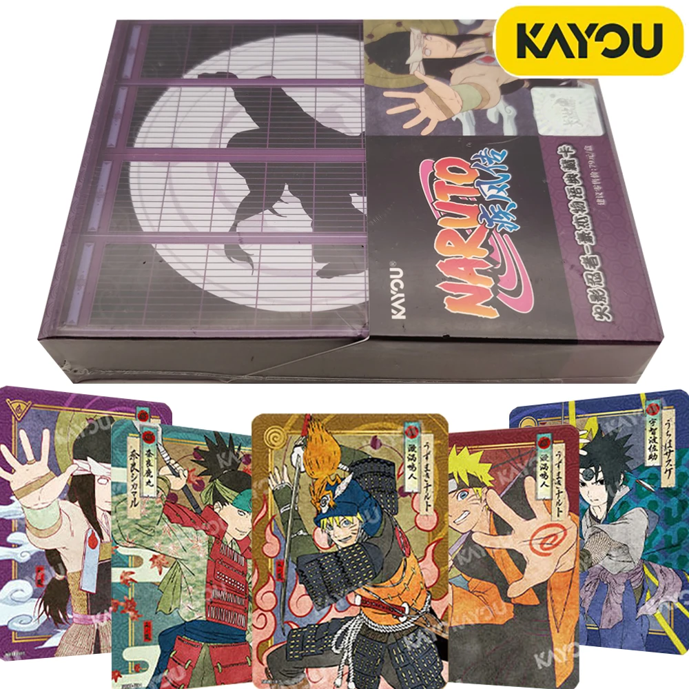

New Kayou Genuine Naruto Collection Cards The Tale of Heroes Special Theme Anime Character Cards Fashion Trend Toy Gift for Kid