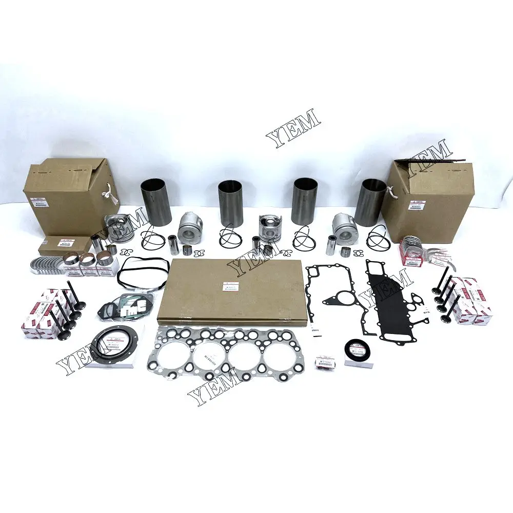 Part Number ME996025 Cylinder Liner Kit With Cylinder Liner Piston Rings Set For Mitsubishi 4D34 Diesel Engine Parts