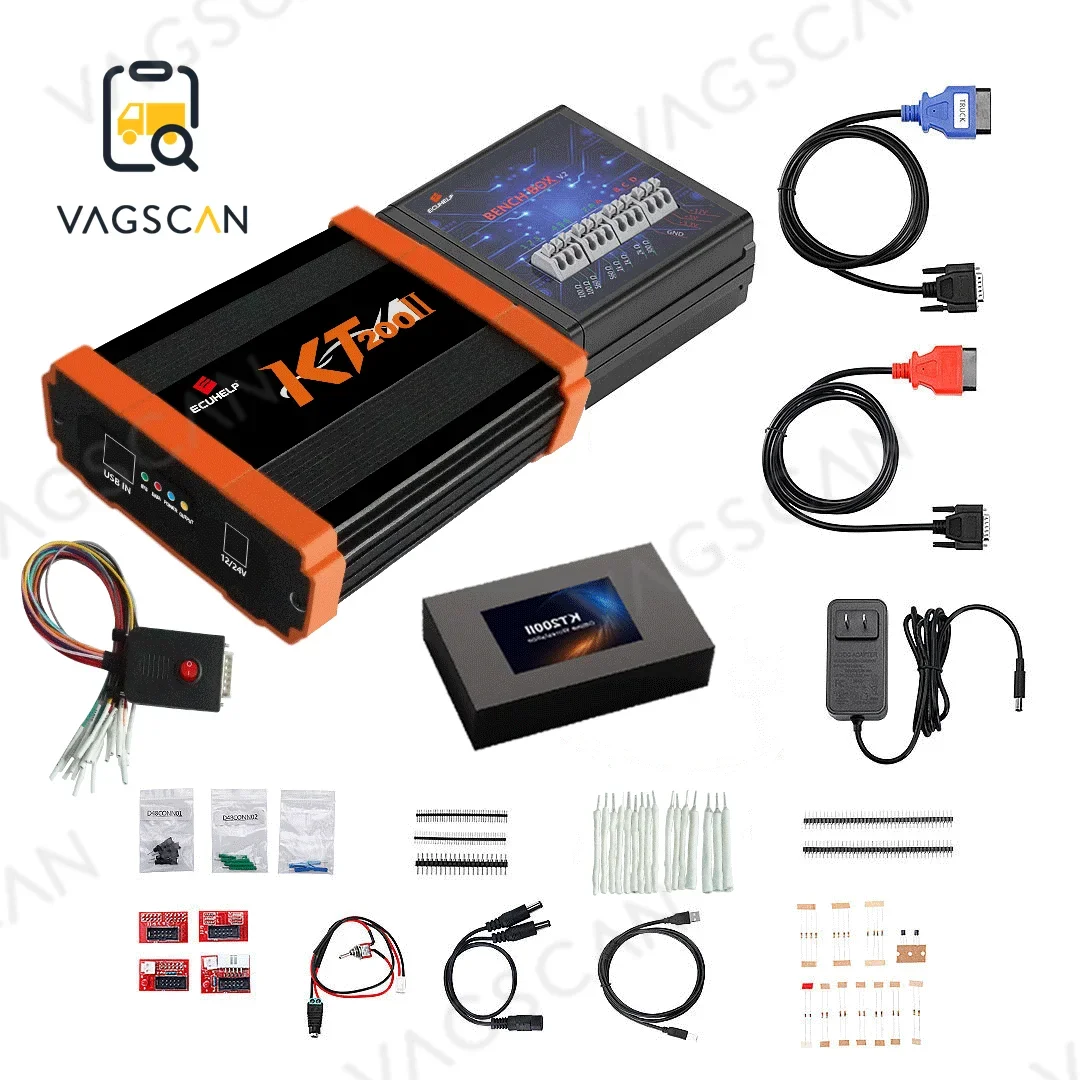 

Full Version KT200 II New TCU ecu programmer master with Offline Workstation Get Free BDM/JTAG Solder-free Adapter Chip Tuning