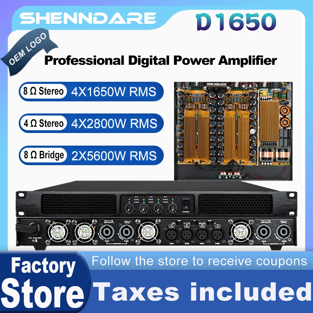 Shenndare 4X1650W C…