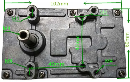 Motoriduttore a vite senza fine Riduttore 12V 20-157RPM DC Motore elettrico a coppia elevata Ingranaggio in metallo Retromarcia autobloccante per apparecchiature di automazione