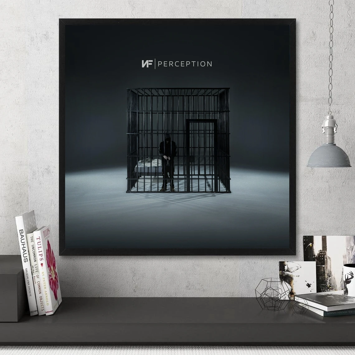 Nf - Perception Music Album Cover Poster Canvas Art Print Home Decor Wall Painting ( No Frame )