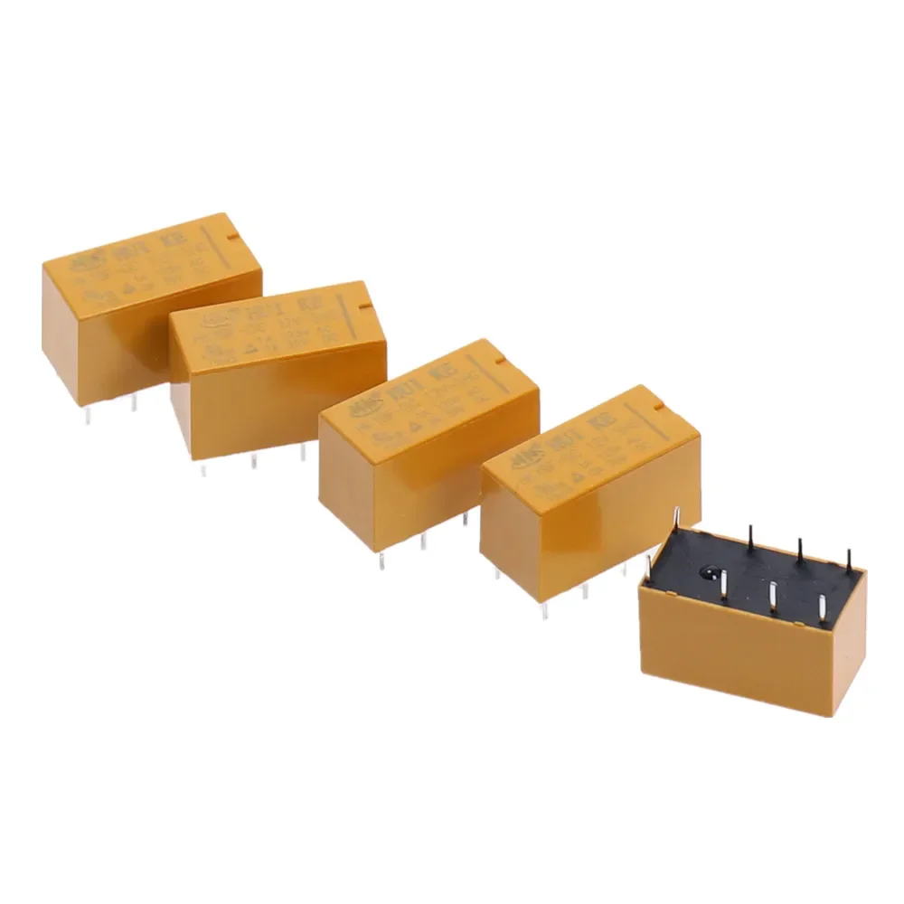 10Pcs Mini Module SRD-5VDC-SL-C DC 3V 5V 12V 24V SPDT 8 Pins Plastic Coil Power Relay Blue