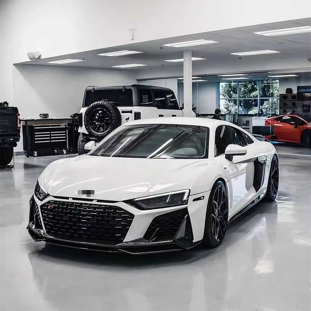 

Car Parts Car Body Kit for au di R8 Old Upgrade New Look 2021 Style Front Bumper and Rear Bumper for R8