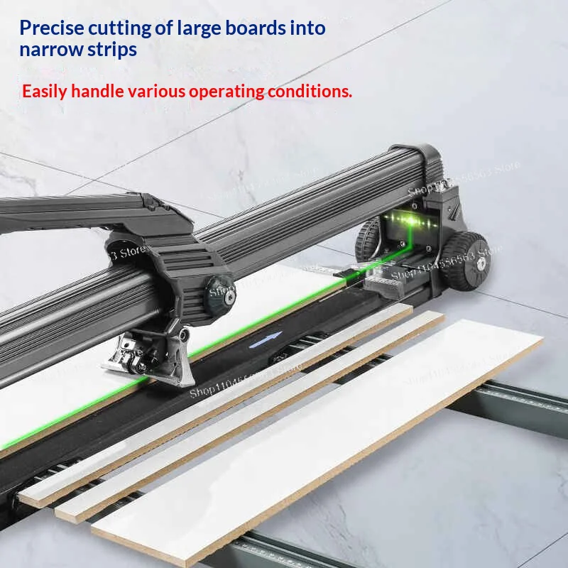 High-Precision Manual Tile Cutter with Double Rails – Portable Porcelain Slab Pull-Knife Cutting Tool