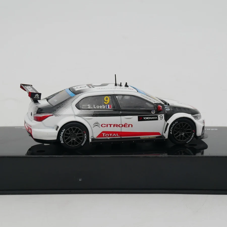 Ixo 1:43 Citroen C-Elysée WCTT WRC 2015 Loeb Diecast Car Model Metal Toy Vehicle