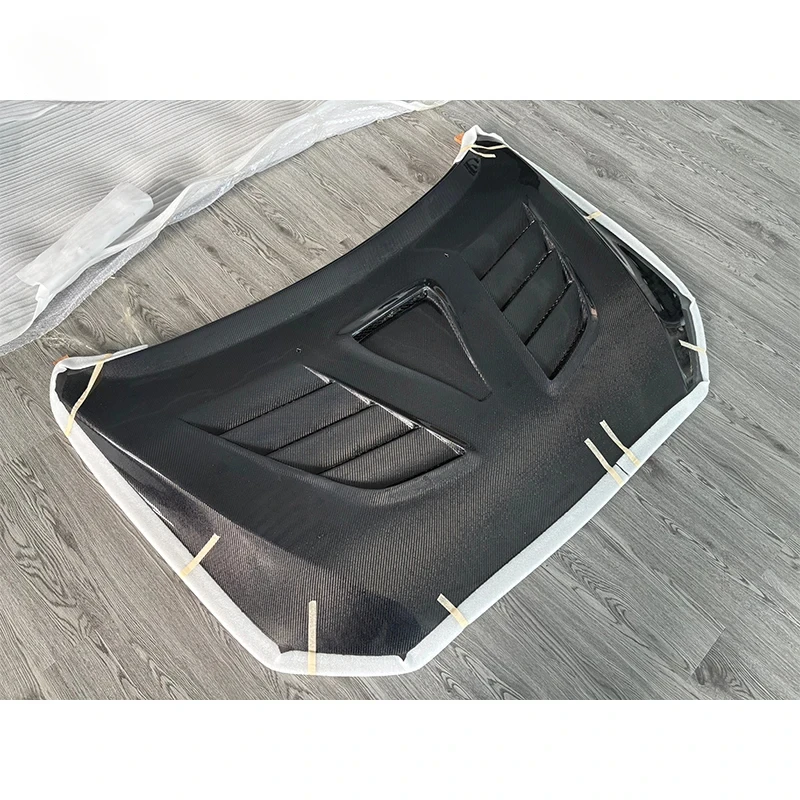 For Mitsubishi Lancer EX Evolution X CZ4A CY4A 2008-2016 Carbon Fiber Vented Engine Hood Bonnet Lightweight Racing Performance U view 2