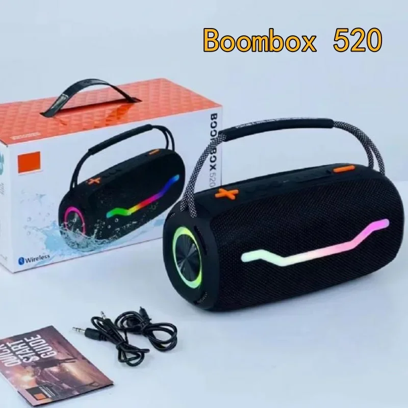 

Hi-fi Sound светодиодный эффекты Boombox TWS IPX6 Водонепроницаемый легкий беспроводной Bluetooth-динамик