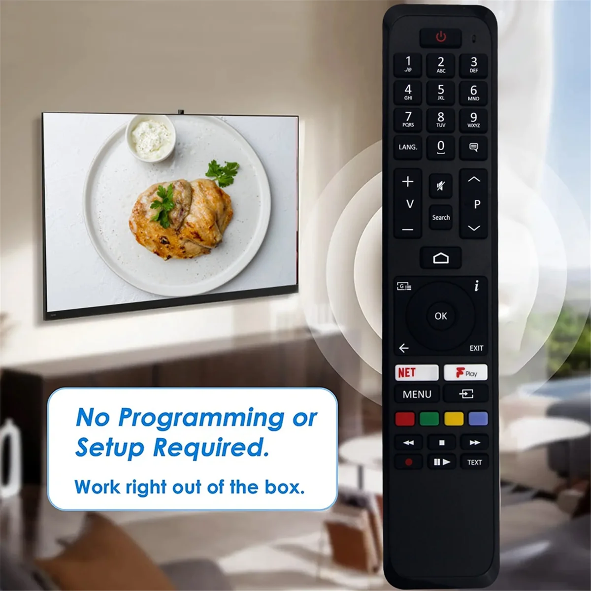 A57G-CT-8555 استبدال جهاز التحكم عن بعد للتلفزيون الذكي توشيبا 58UA2B63DB 55UA3A63DG 65UA4B63DA