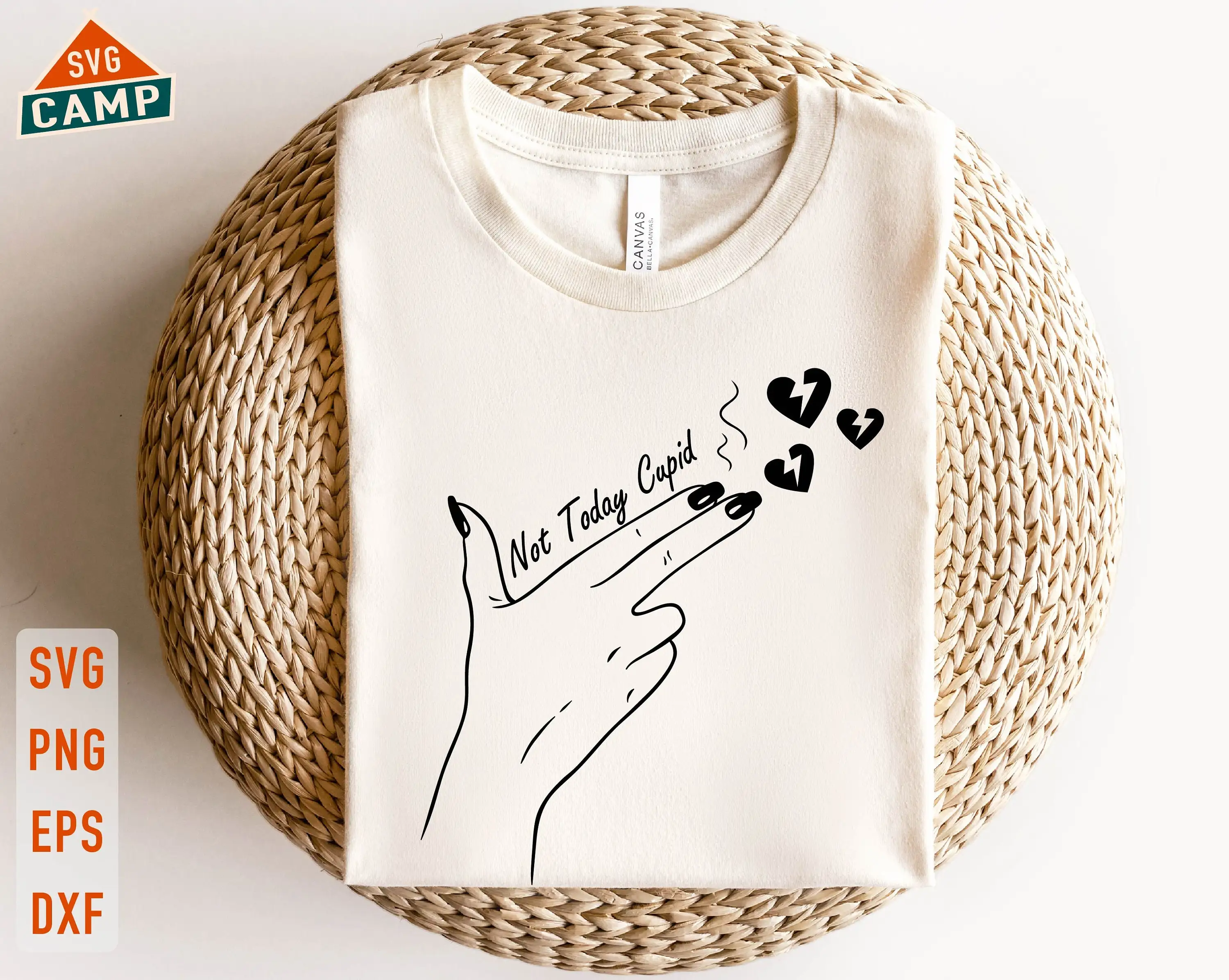 

Not Today Cupid Slogan Lover Sweatshirt Funny Finger Gun Love Powder Women Sweater Faddish All-match Valentine's Day Couple Tops