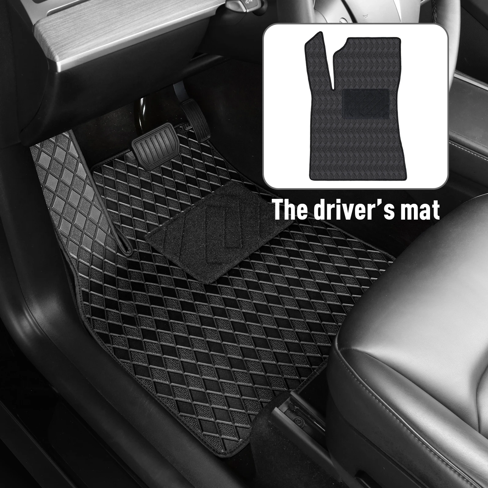 Custom Car Floor Mats Mercedes-Benz B-Class 2019-2024 Waterproof Non-slip Protector Accessories parts view 2