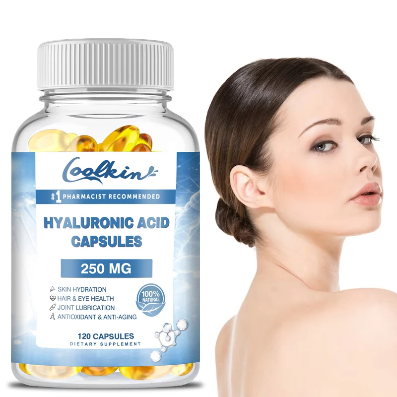 

Hyaluronic Acid - Contains Vitamin C and Biotin, Antioxidant, Help Relieve Joint Discomfort, Improve Skin Elasticity, Non-GMO