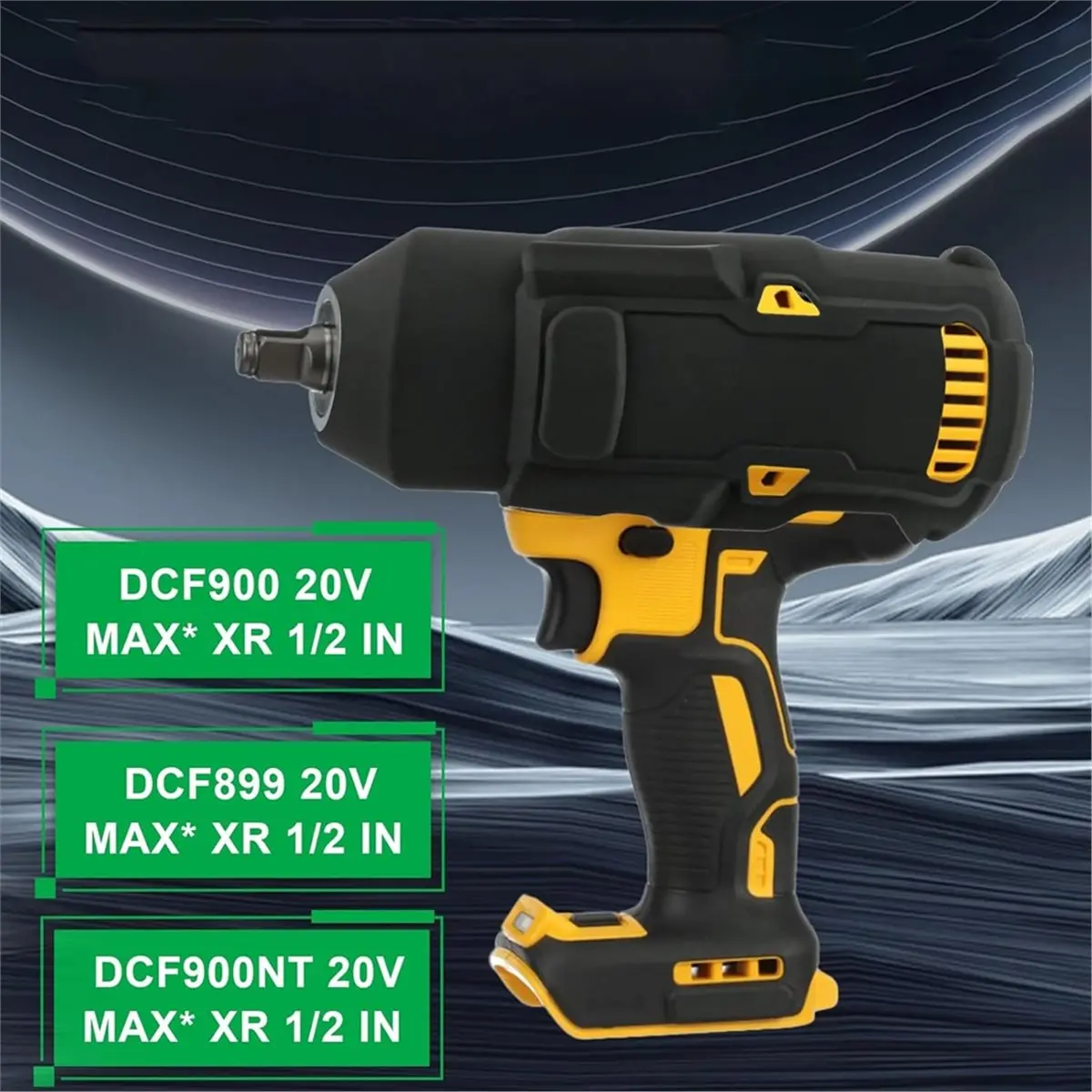 

Защитный чехол AA49 N918391 для ударного гайковерта DEWALT DCF900 DCF899 DCF900NT 20V Max с высоким крутящим моментом