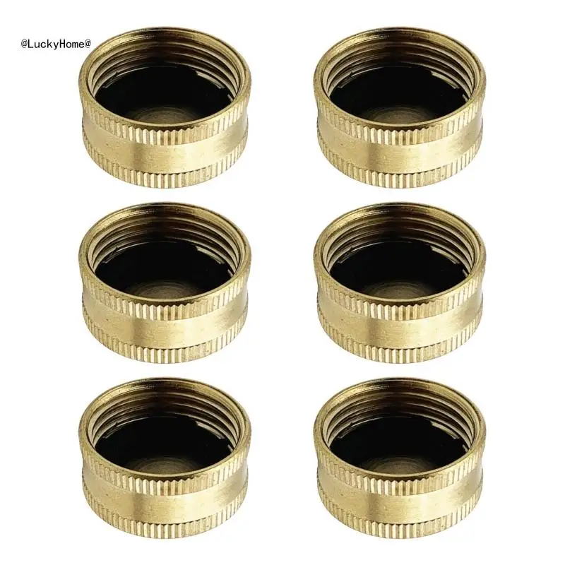 Secure Seals Brass Caps Ensures Cylinder Safety Leakproof Brass Caps Heavy Duty Brass Propane Cylinder Caps Leakproof 11UA