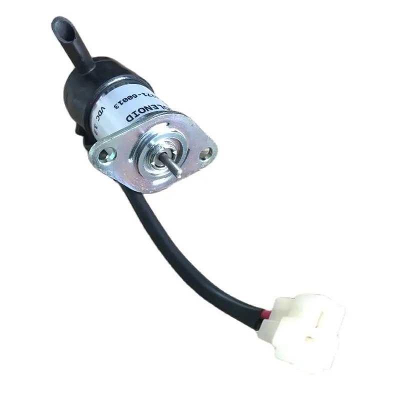 12V Fuel Solenoid 052600-4151 For Kubota BX2200D F2400 FZ2100 ZD28F 16271-60013 16271-60010