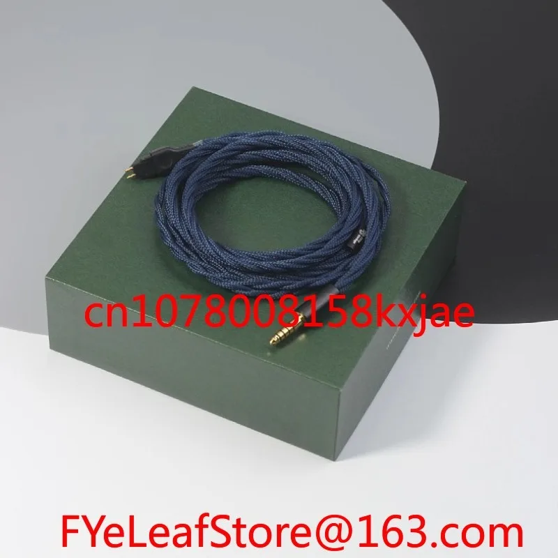 

Suitable for 24AWG Large Capacity 6N Single Crystal Copper Head with Large Ears 3.5 Headphone Upgrade Cable Hd800