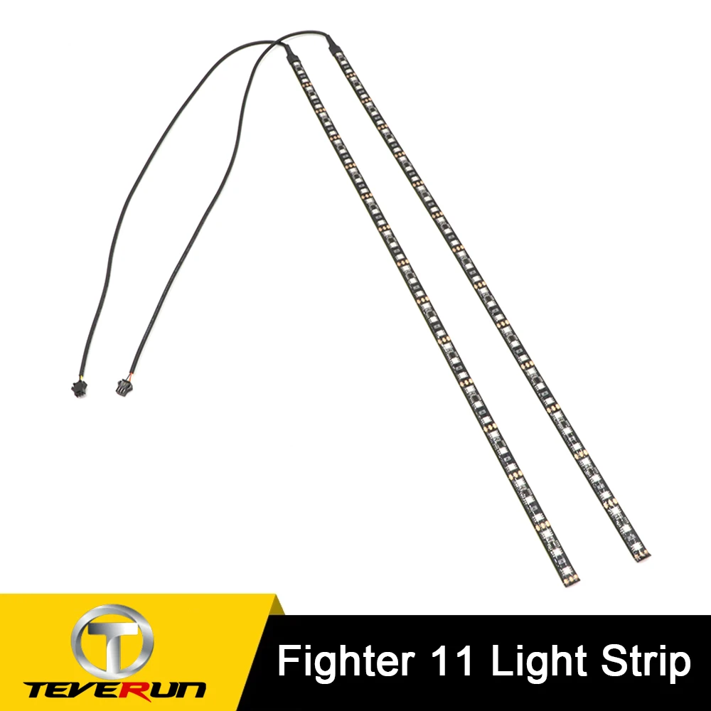 Original Pole Side Light Strip For TEVERUN Fighter 11/Supreme/7260R Electric Scooter Pole Side Lamp Accessories