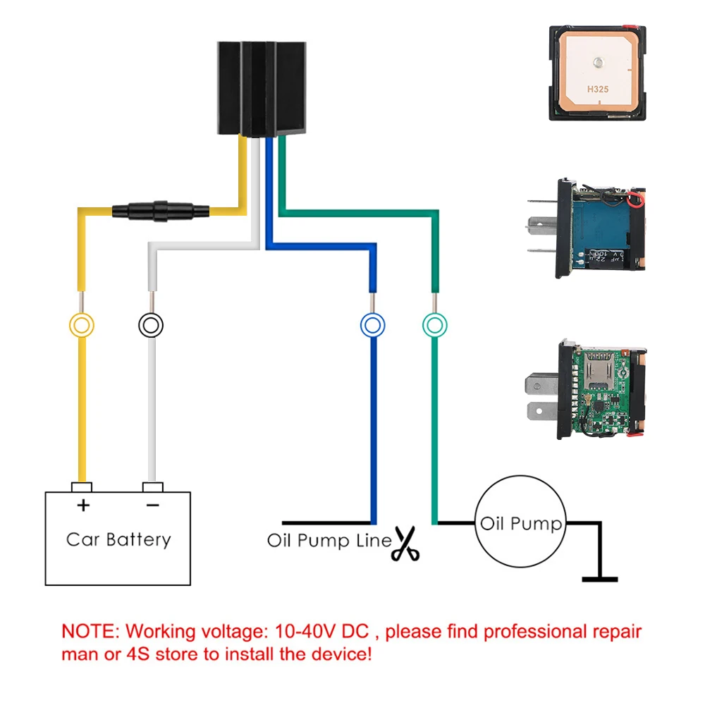 Realtime GPS Locator 9-36V for Car Truck Motorcycle Car Relay Cut Off Fuel with Free Online Tracking APP GSM GPS tracker