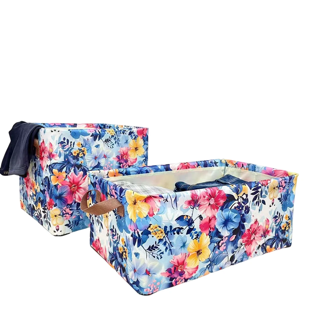 Checkered Basket For Galentines Basket Celebration Stylish And Functional Exterior Of Fabric Basket