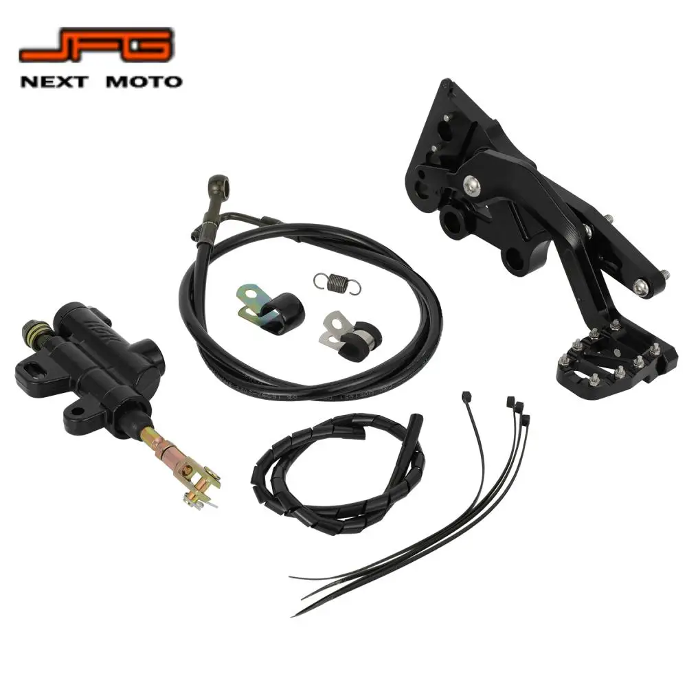 

Для Surron X S Sur-ron Sur ron Lightbee Light Bee Комплект ножного тормоза Шланг Резервуар Рычаг ЧПУ Запчасти для мотоциклов Dirt Pit Motor Bike