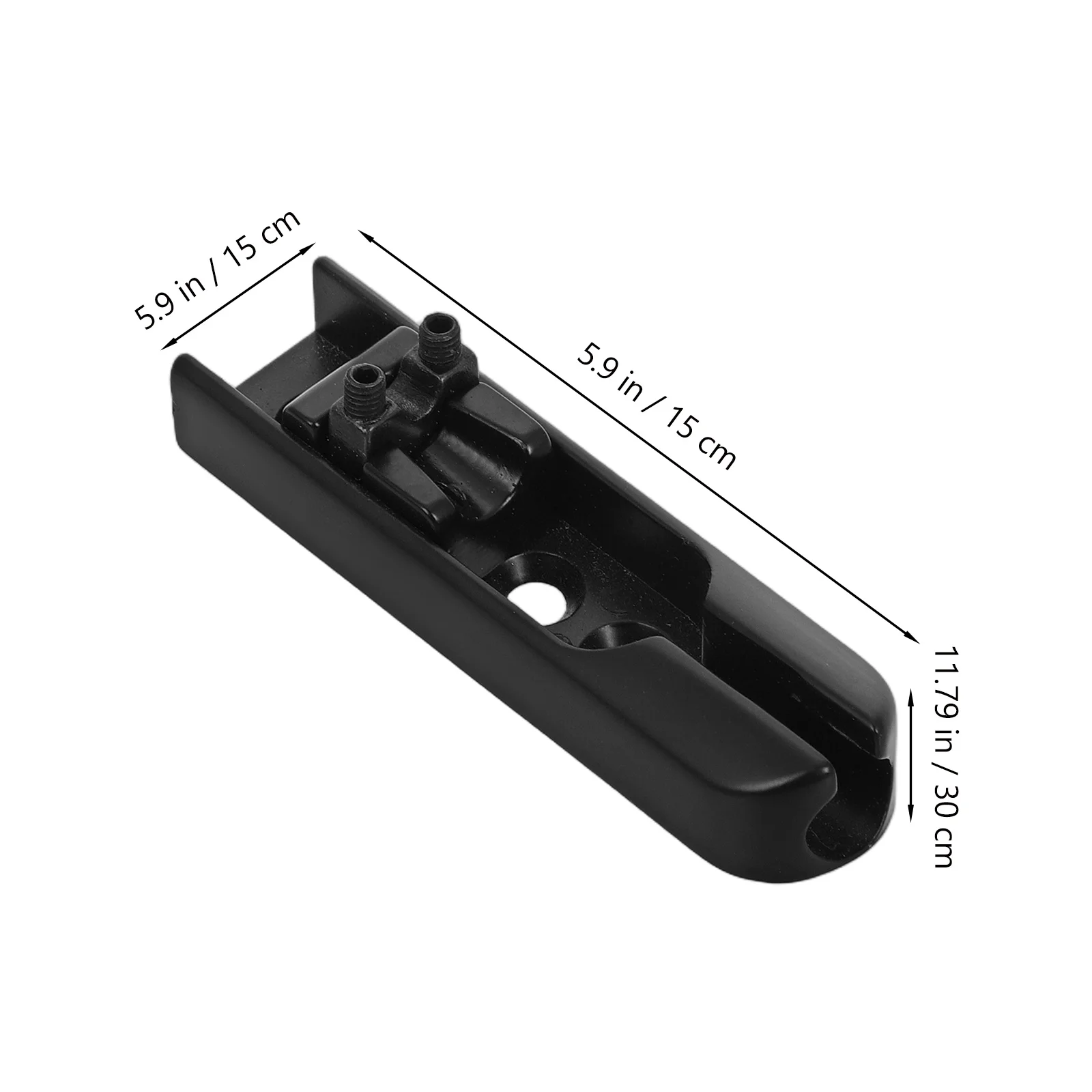 4 قطعة جسر واحد أسود مجموعة ل 4-سلسلة الغيتار الكهربائي باس استبدال السروج دائم جسر معدني الملحقات