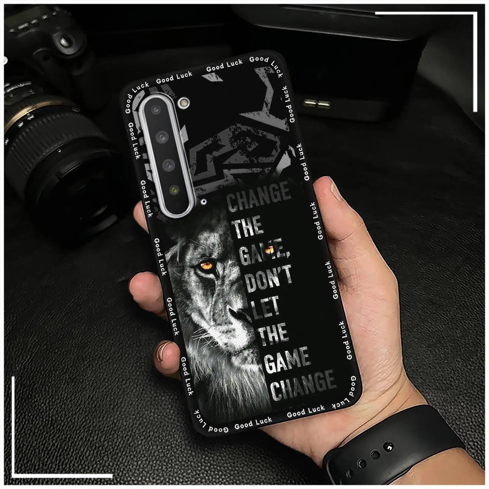 Caso de telefone dos desenhos animados para Sharp Aquos R5G, manga de telefone celular resistente à sujeira, capa traseira impermeável, TPU anti-poeira