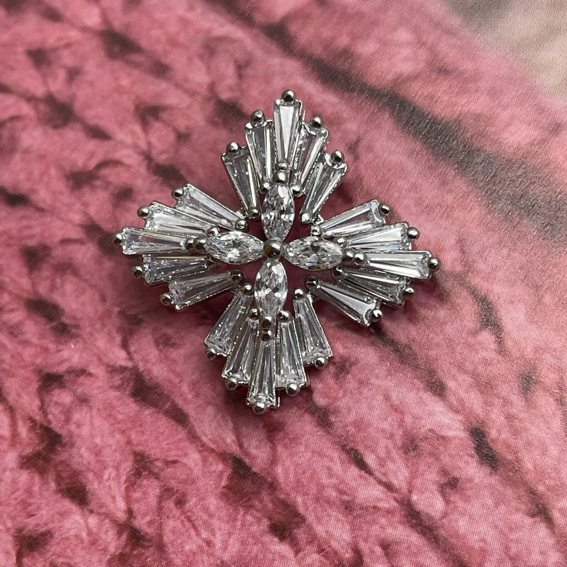 5 قطعة/الوحدة أزرار الزركون العشب لامعة للنساء ، معطف ، معطف ، سترة ، زر معدني عرقوب ، الملابس #6