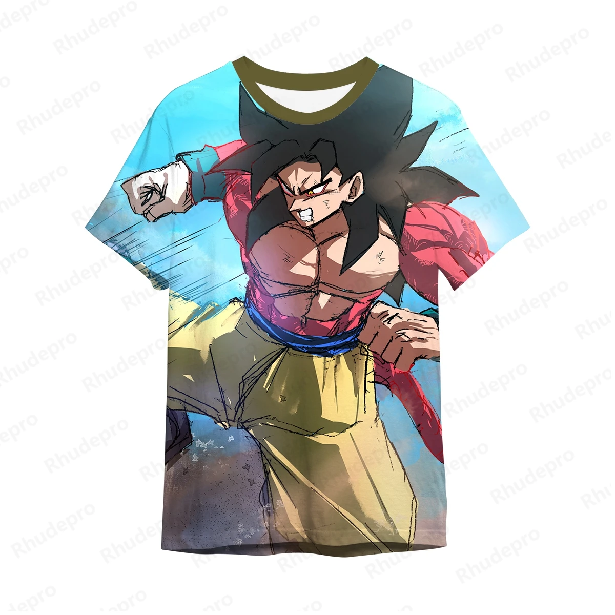 2025 جديد لعبة دراغون بول Z الرجال تي شيرت فيغيتا الرجال الصيف بلايز باردة غوكو موضة Harajuku نمط تي شيرتات قصيرة الاكمام جديد أنيمي القمم