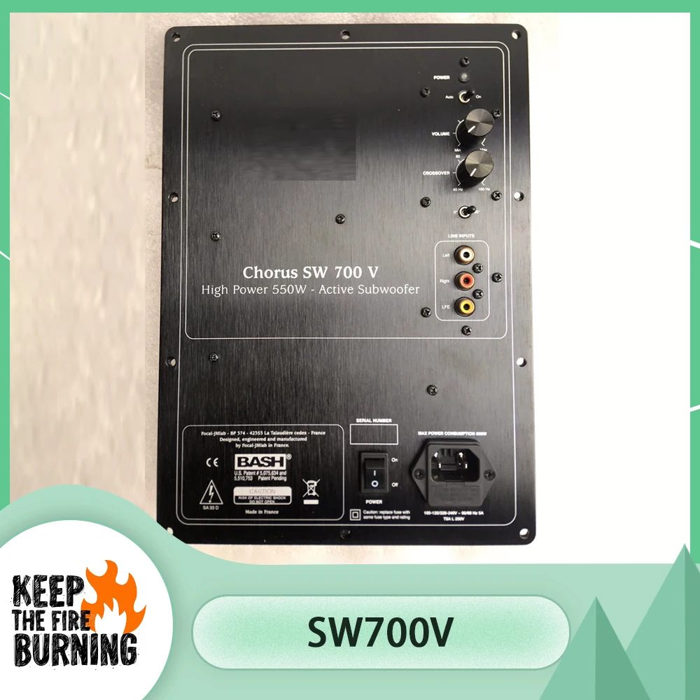 

Плата усилителя сабвуфера SW-700V 20 см * 28 см * 5 см 220 В 550 Вт SW700V