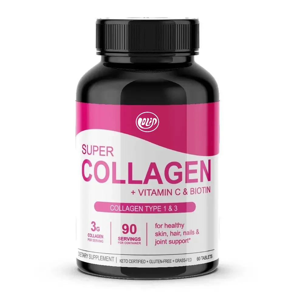High Concentration Collagen Candy Natural Fruit Flavor Skin Elasticity Moisture Easy Carry Healthy Snack Gift for All Ages