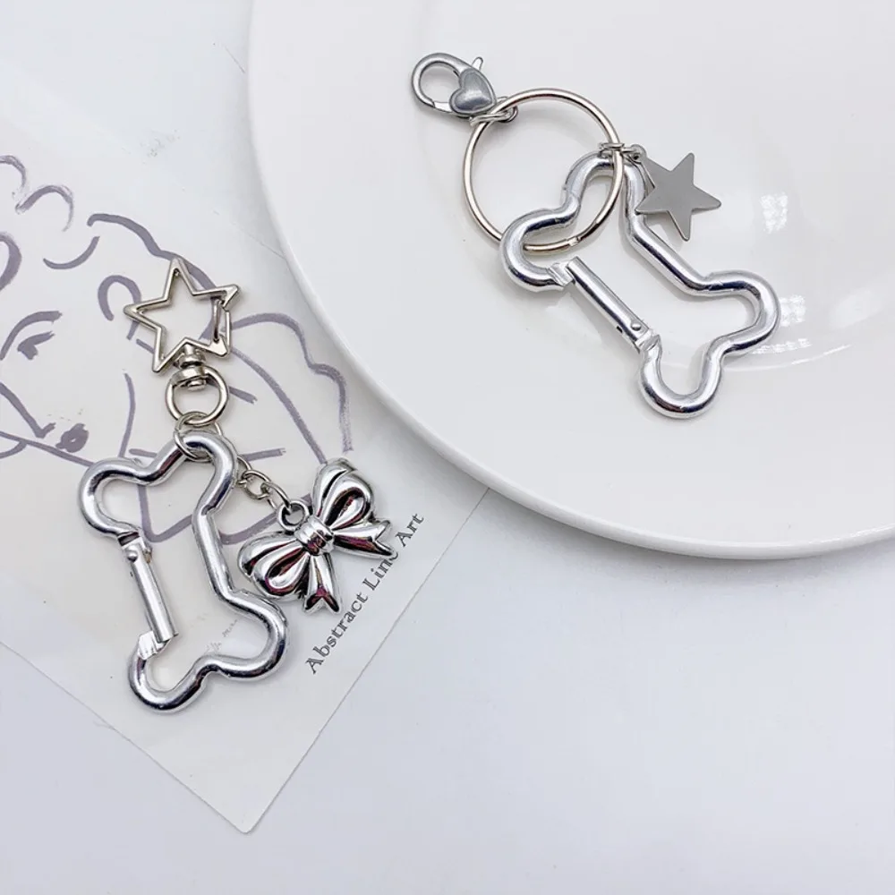 جديد فاسق لطيف العظام المفاتيح قلادة كول المفاتيح العظام حقيبة قلادة العظام القوطي حقيبة الملحقات