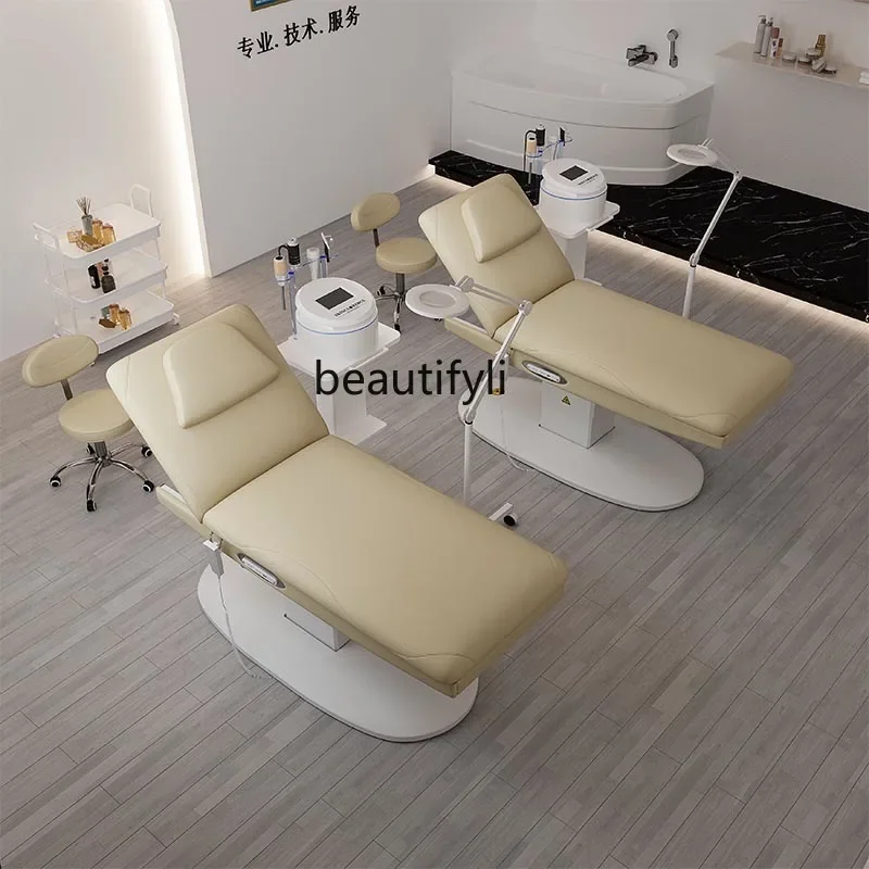 ss newMultifunctional Electric Beauty Bed Plastic   Tattoo Bed Beauty Salon Special Massage Tattoo Couch Eyebrow