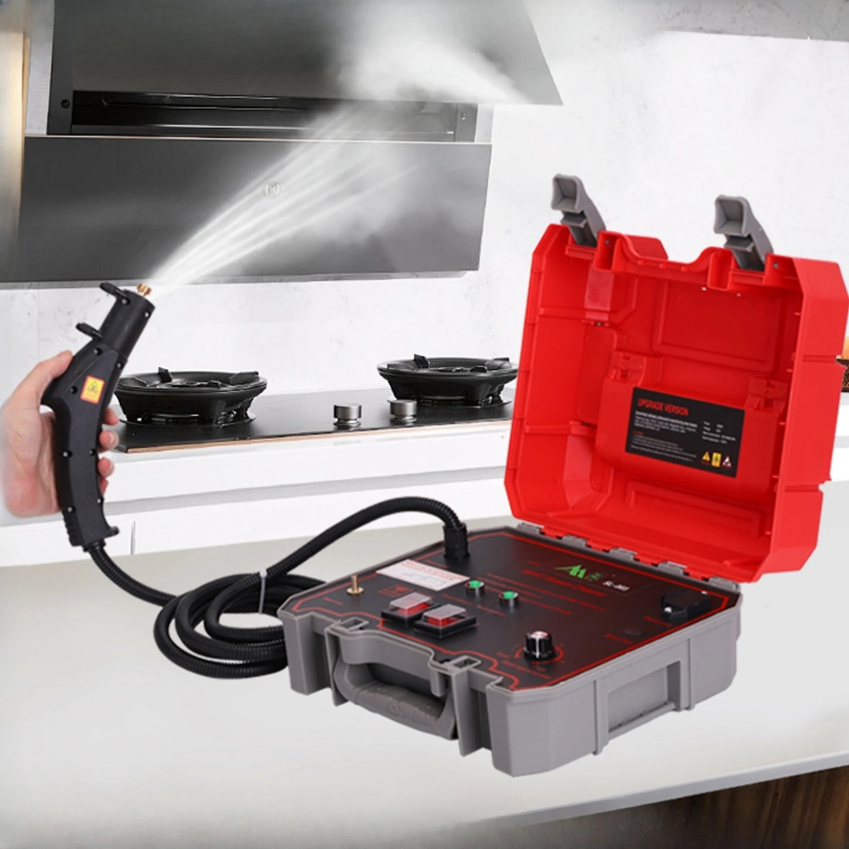 High Temperature and Pressure Steam Cleaner 4Bar Multipurpose Pressurized Steam Cleaning Machine High Pressure Pulse 110V /220V