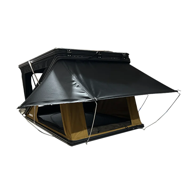 

Supplier Off-Road Camping Novel Design Wholesale Standard Good Price Ultra Light Roof Tent Large Window Car Tent