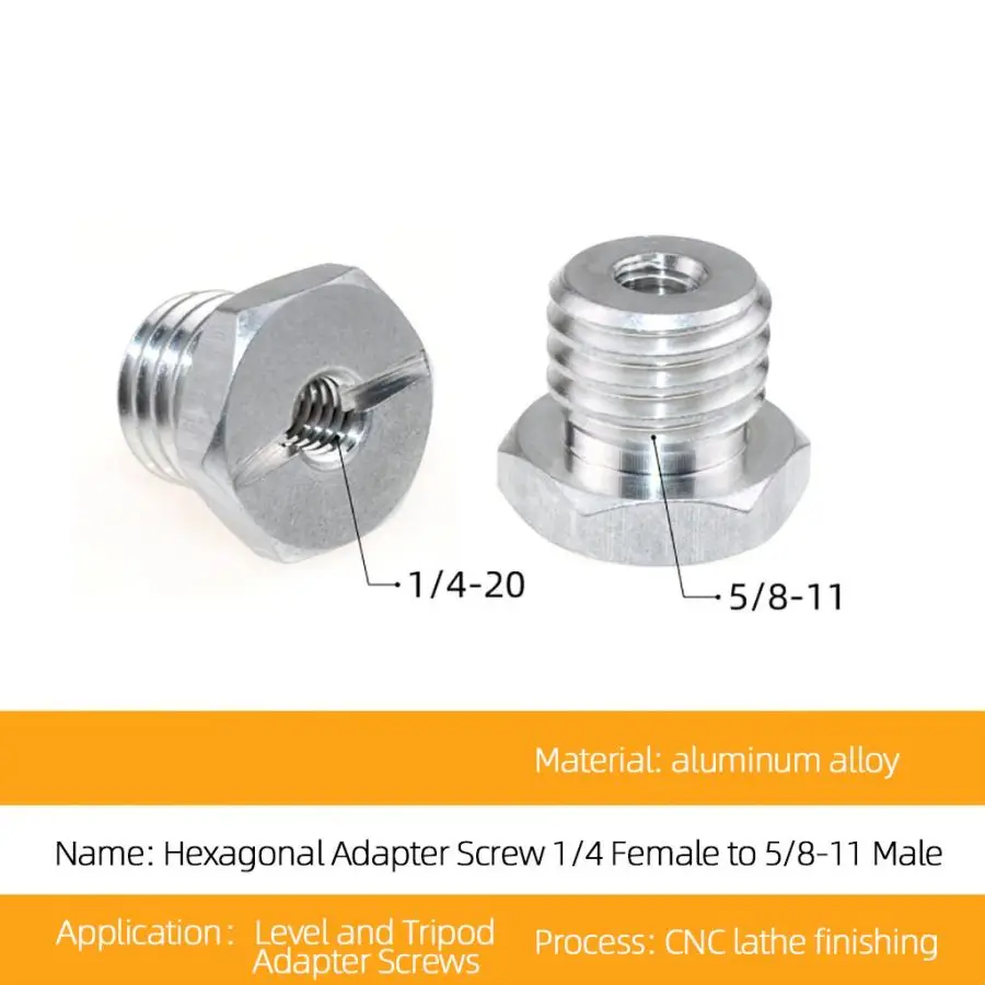1/4 "bis 3/8" Konvertierungs schraube Grob schraube Gewinde Fotografie Montage adapter für Laser Level Stativ Buchse zu Stecker – Detail 20