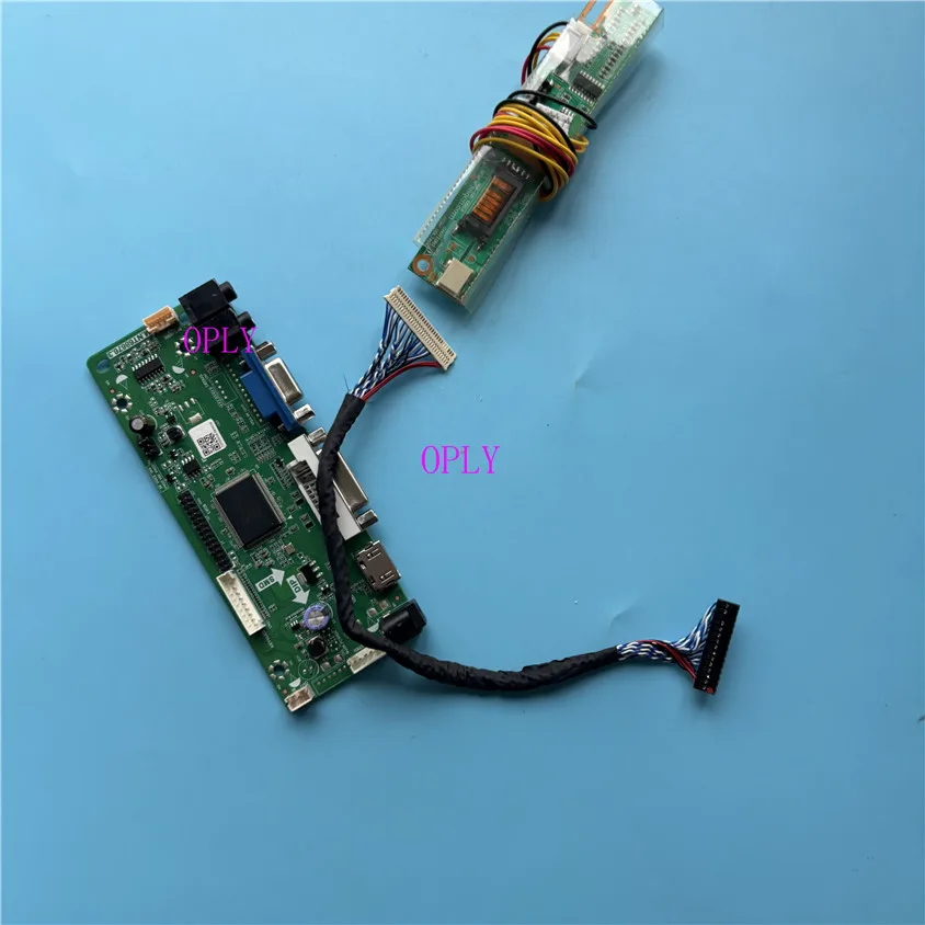 M.NT68676  DVI 20pin VGA LCD driver Kit Controller board DIY card  For B121EW03 display 1280X800 Panel Screen Display Monitor