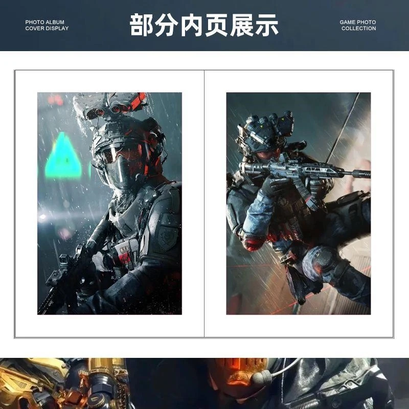 Delta Action Comic Book New Double-Sided Photo Album Art Book Fan Support Gift Pack