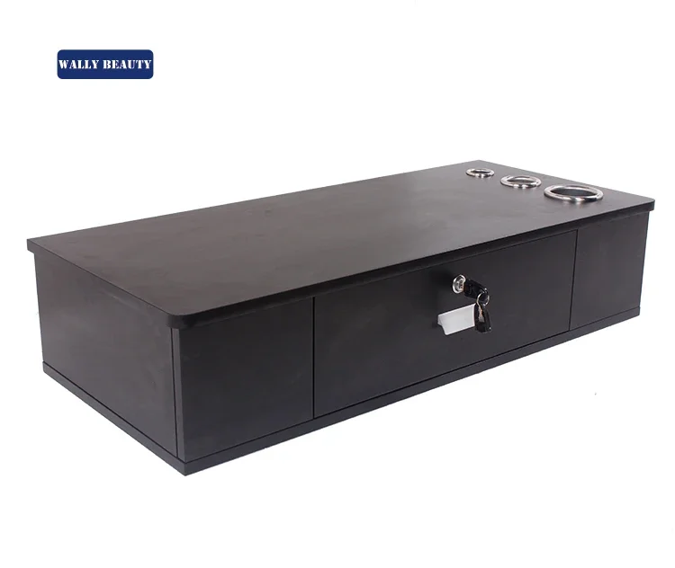 Wall Mounted Station Hair Salon Stylist Barber Furniture Lock Cabinet