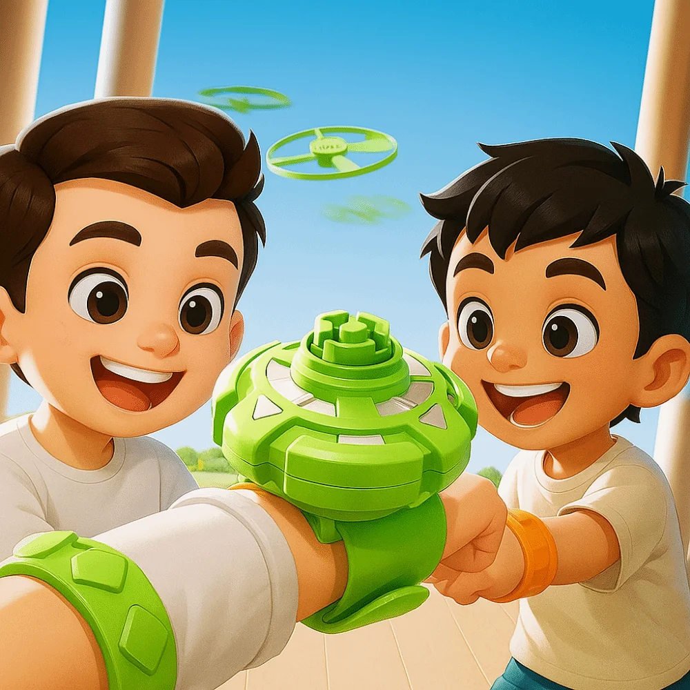 Klasyczny Bransoletka Żyroskopowa Wyładowująca Iskrami Błystka Żyroskopowa Obrotowa Zegarek Żyroskop Żyroskop Akcesoria do Żyroskopów