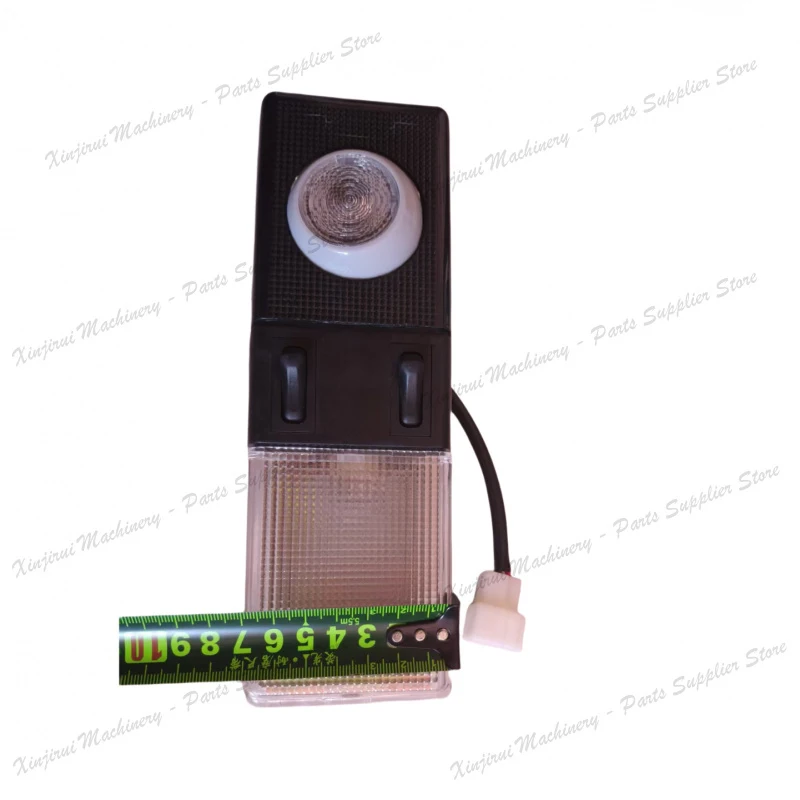 XCMG LW300/500/550/600FV/KV loader 500K.10 Ⅱ. 1.13A-18 cab roof light 252901208; Reading lighting lamp 252901208
