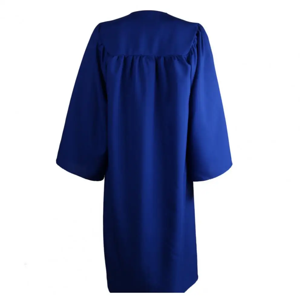 Set di vestaglia accademico per adulti nappa di laurea Unisex Set di Mortarboard di inizio uniforme scolastica