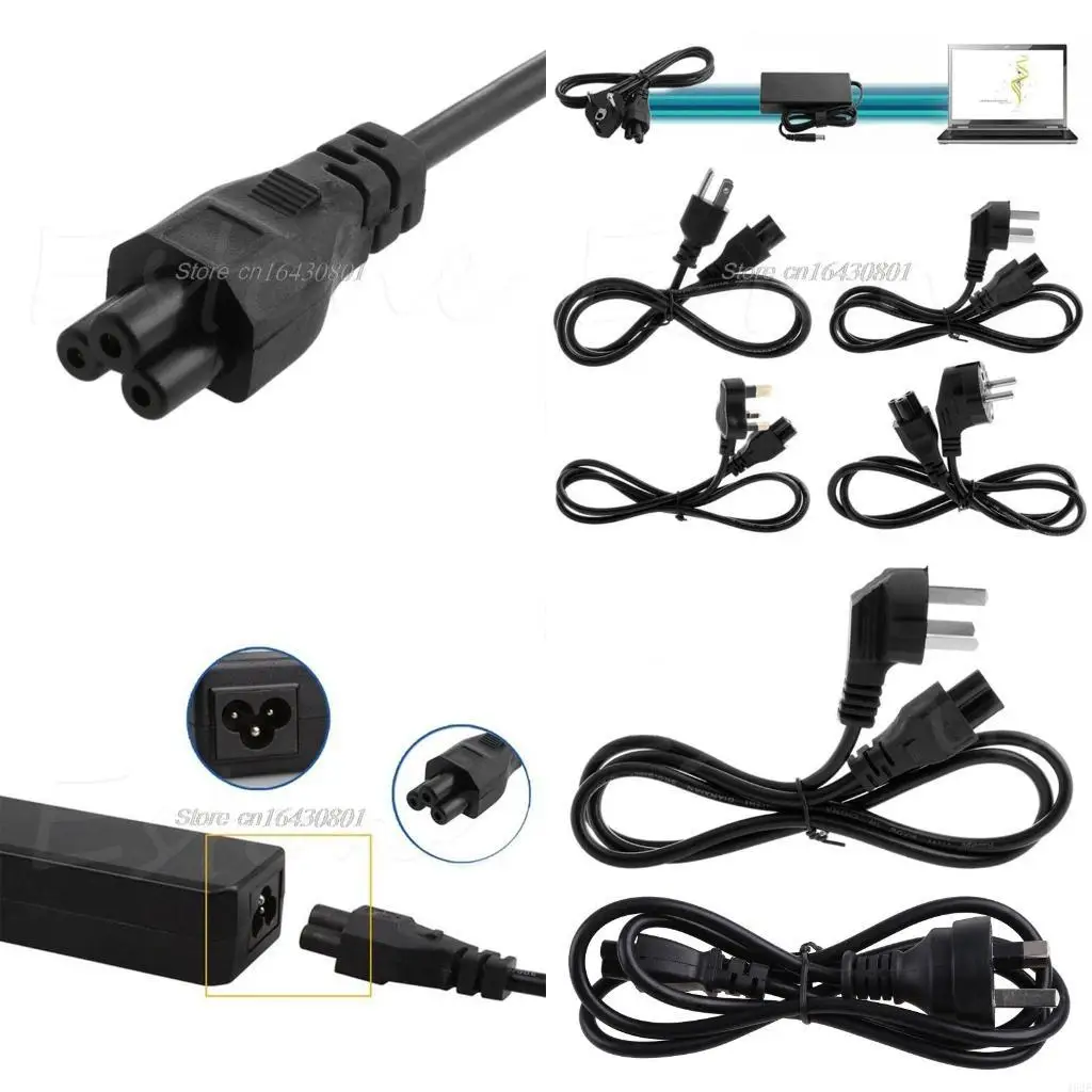 

462E 3.96ft Universal AC Power Cord 3 Prong 10A 250V for , for IBM, for , for Dell,for Hewlett-Packard, for Acer