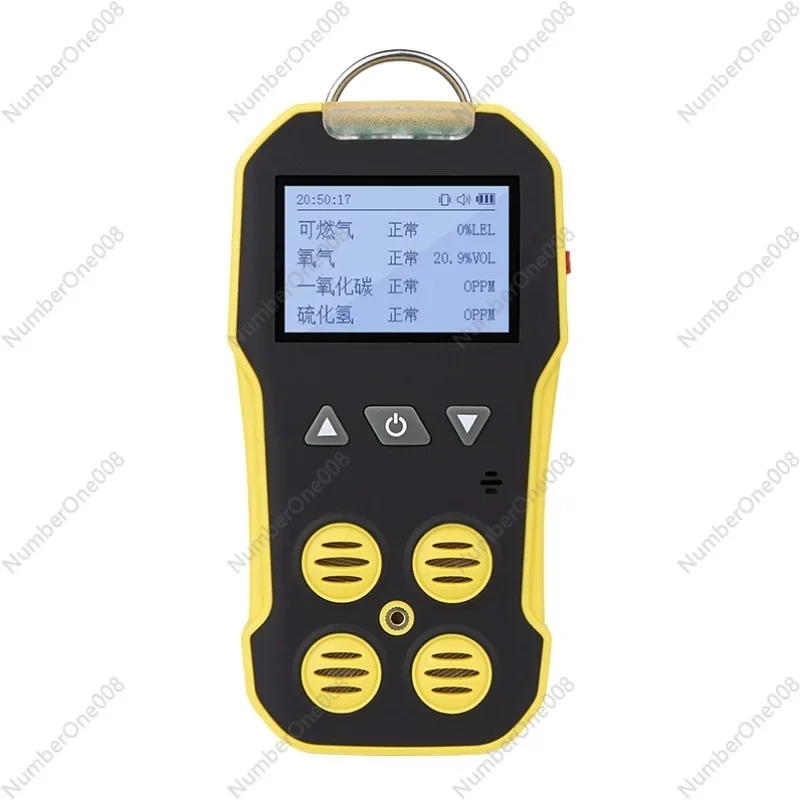 4-In-1 Toxic and Harmful Gas Detector Combustible Oxygen Hydrogen Sulfide Carbon Monoxide Detector Tunnel Engineering