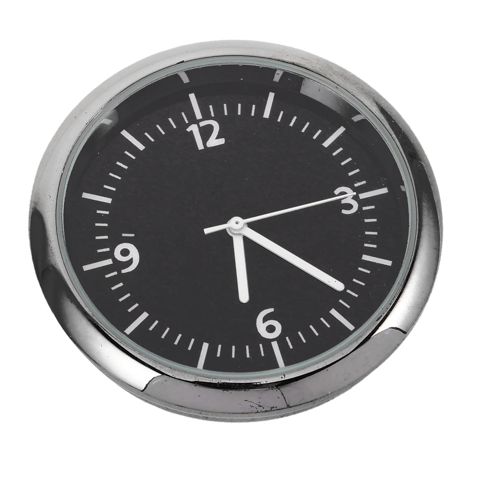 

Car Dashboard Digital 4Cm Stick-On Quartz Clock For Car Motorcycle Handlebar Black Auto Accessory Dash Clock