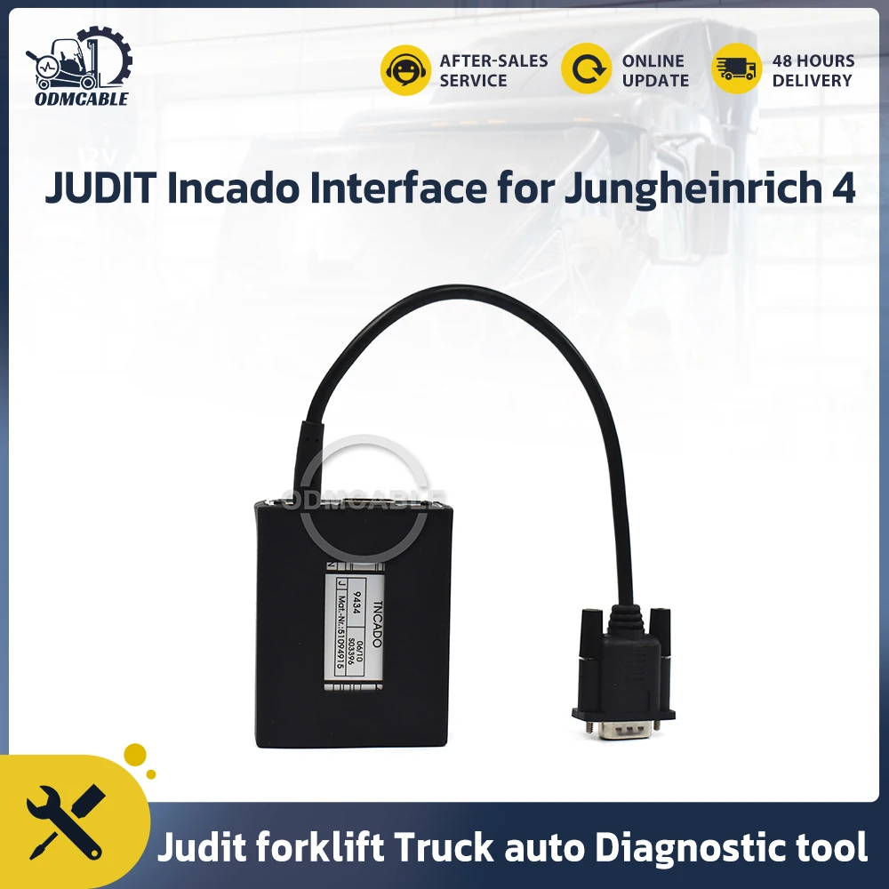 

For Judit Incado Box Diagnostic Kit Jungheinrich JUDIT 4 Jungheinrich Judit INCADO forklift Interface tool ET &SH