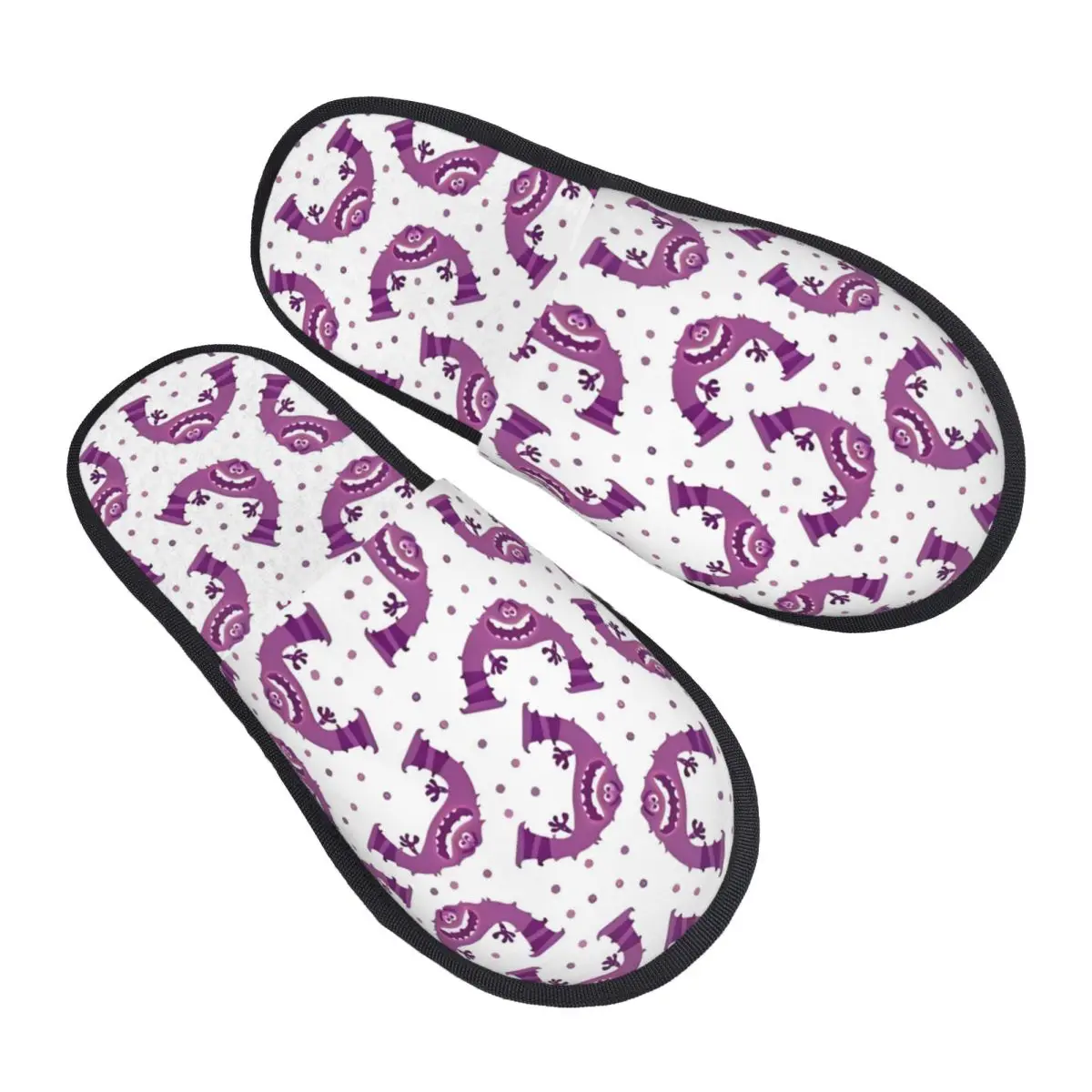 

Изготовленные на заказ домашние тапочки из мягкой пены с эффектом памяти Университета монстров, женские удобные теплые нескользящие тапочки с героями мультфильмов