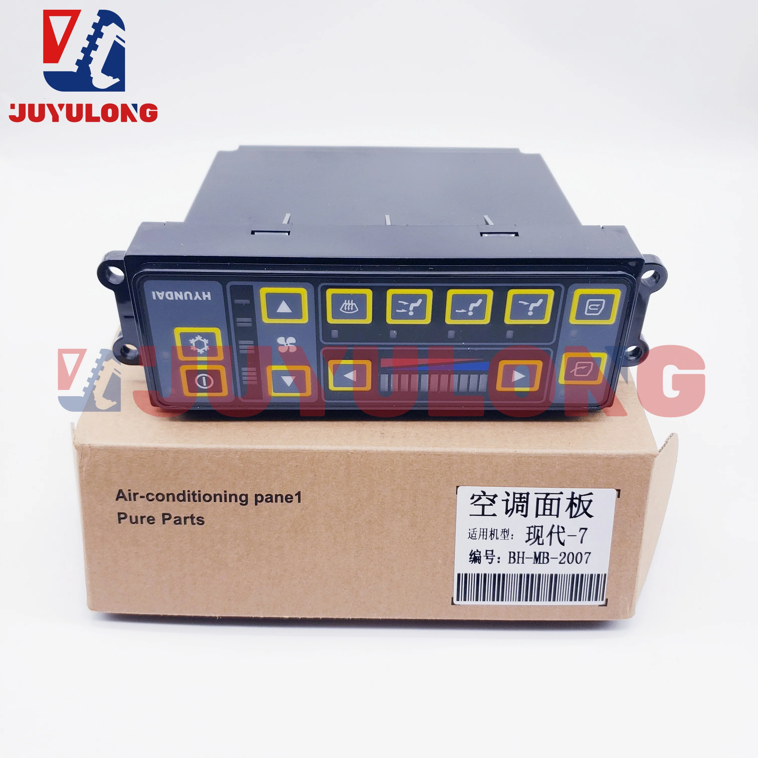 JUYULONG High Quality Air Conditioning Control Panel for Hyundai R80 110 150 215 225 335 445-7 Construction Machinery Parts